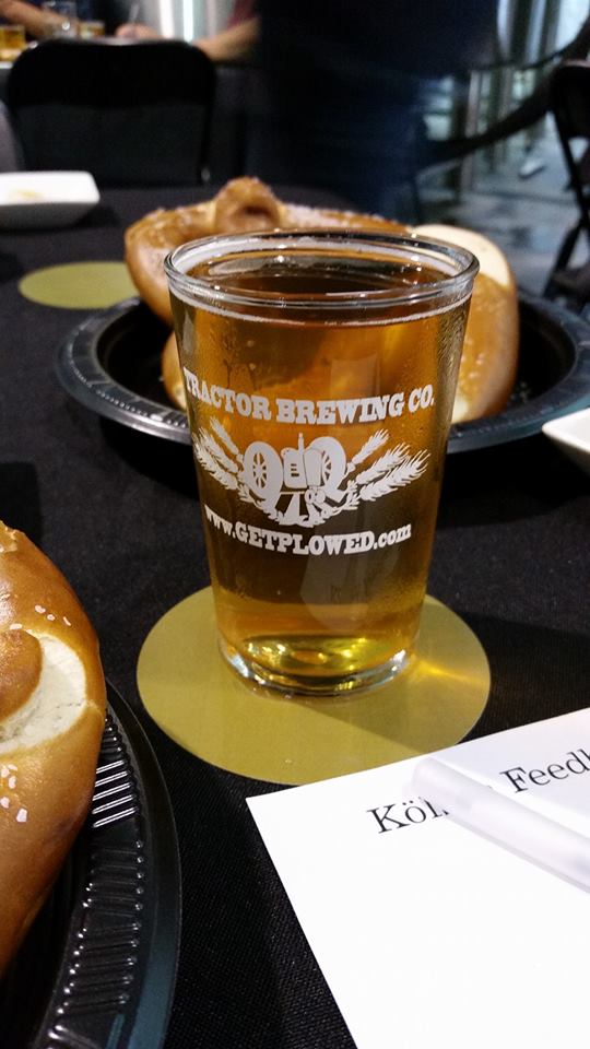 Special beer releases for co-op members included the Kolsch, served with giant German-style pretzels. Yum.
