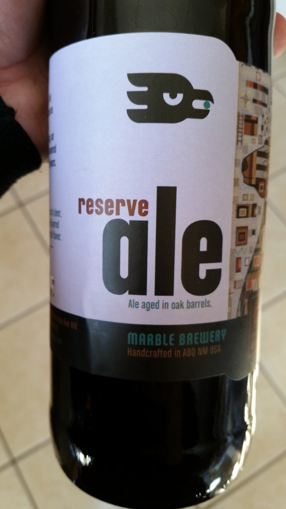 The current edition of Reserve Ale is downright sacrilicious. 