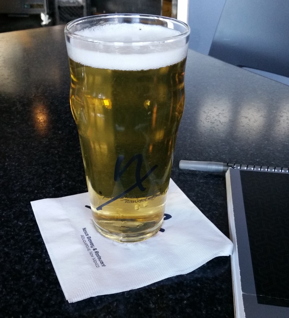 It was Nexus' turn for an interview for our Look Back/Look Ahead Series. The fried chicken arrived shortly after this picture was taken, FYI. 