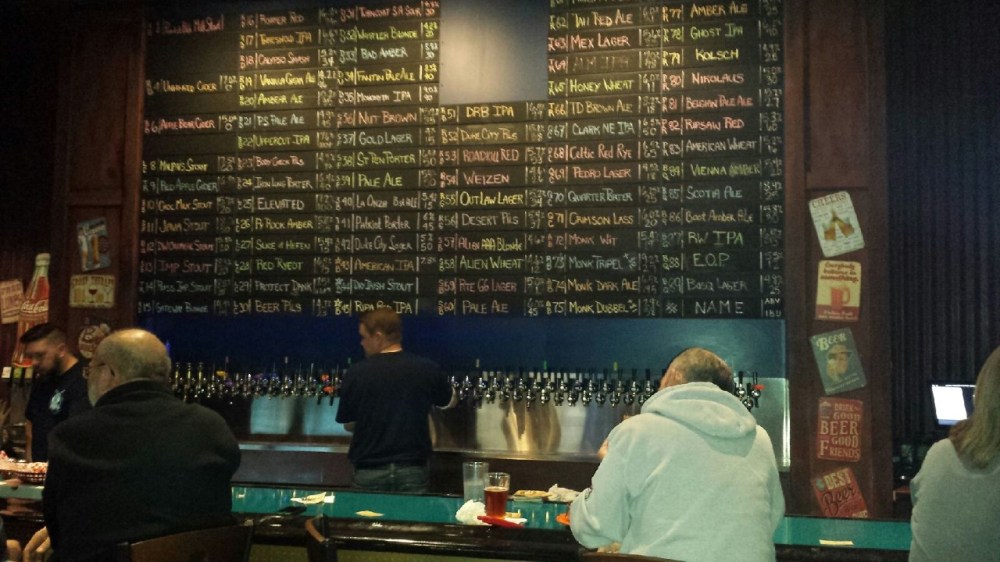 There are so many damn beers at the new Blue Grasshopper Taproom on Coors.