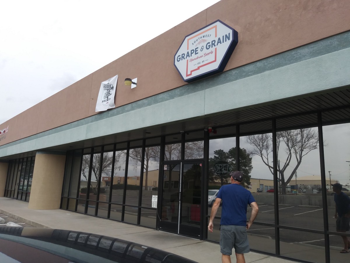 Drink a Harmon Lane beer while shopping for your beermaking supplies